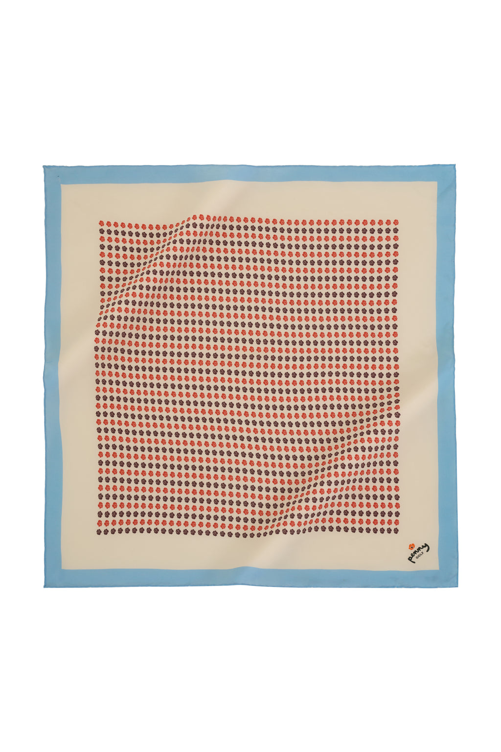 Members Scarf in Poppy Reverie