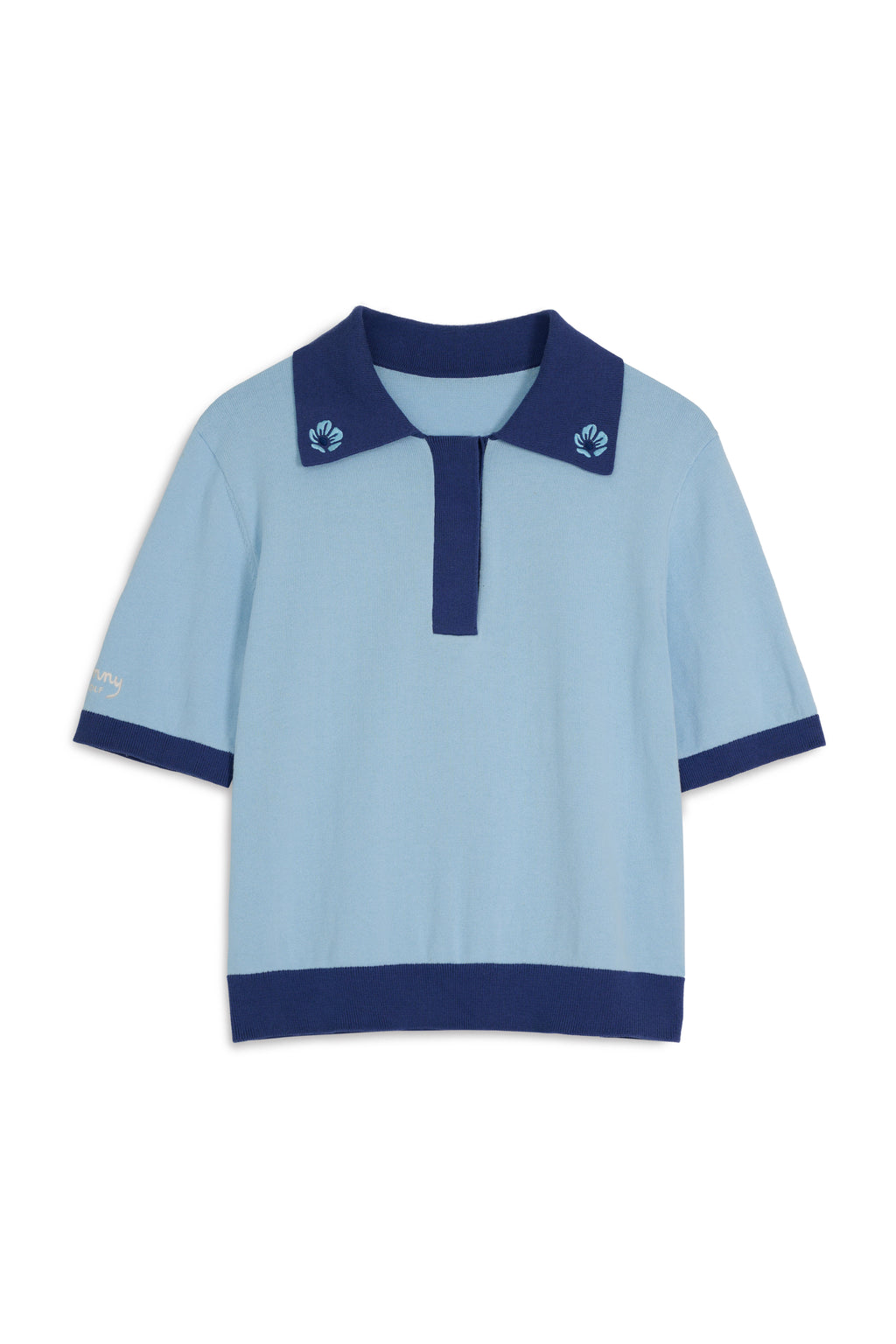 Penny Polo in Sunday Blue