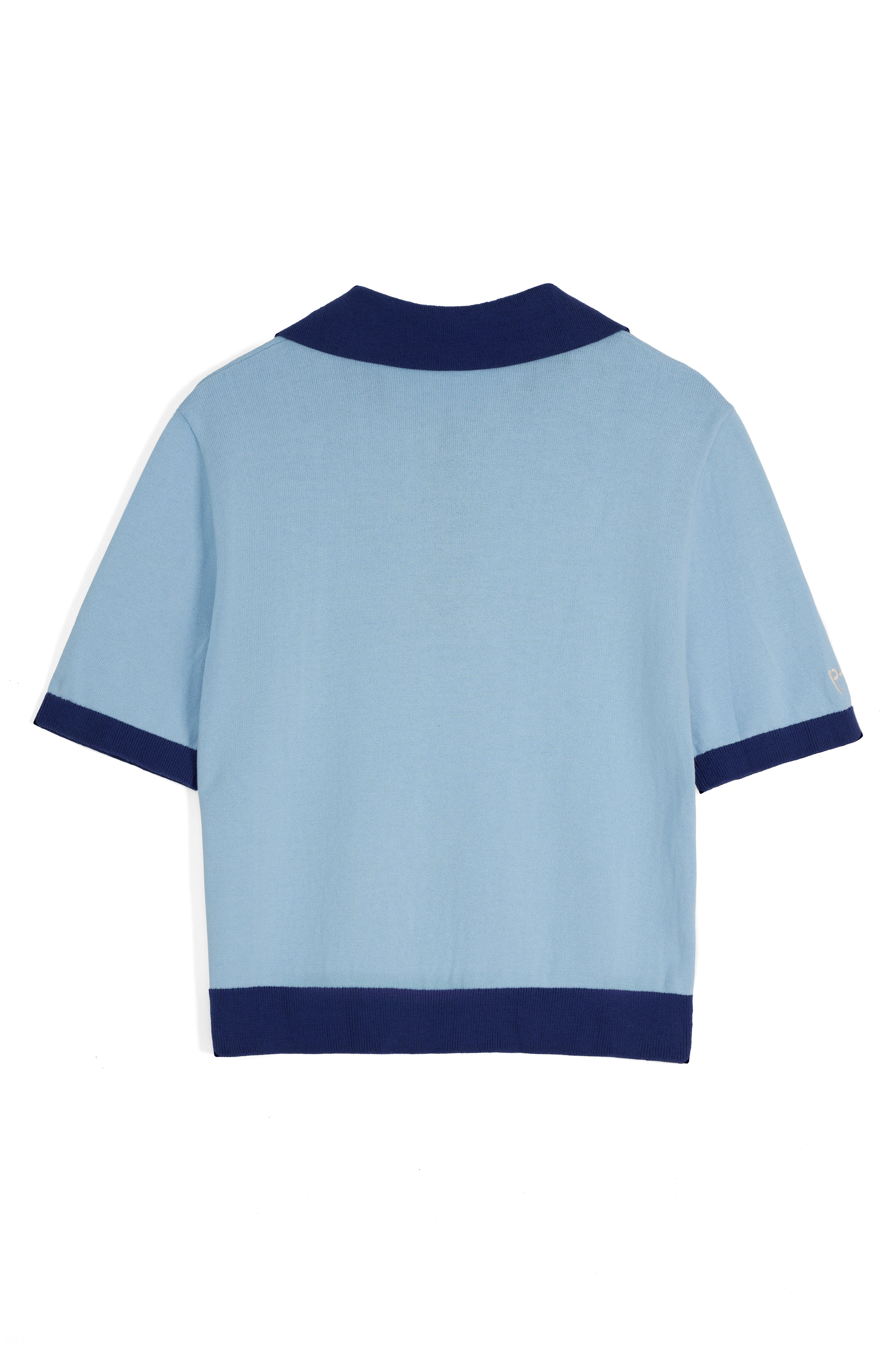 Penny Polo in Sunday Blue