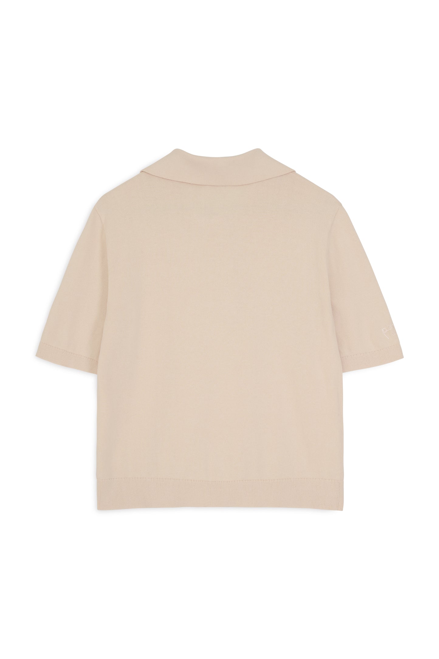 Penny Polo in Sand Trap White